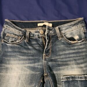 Daytrip Distressed Blue Jeans